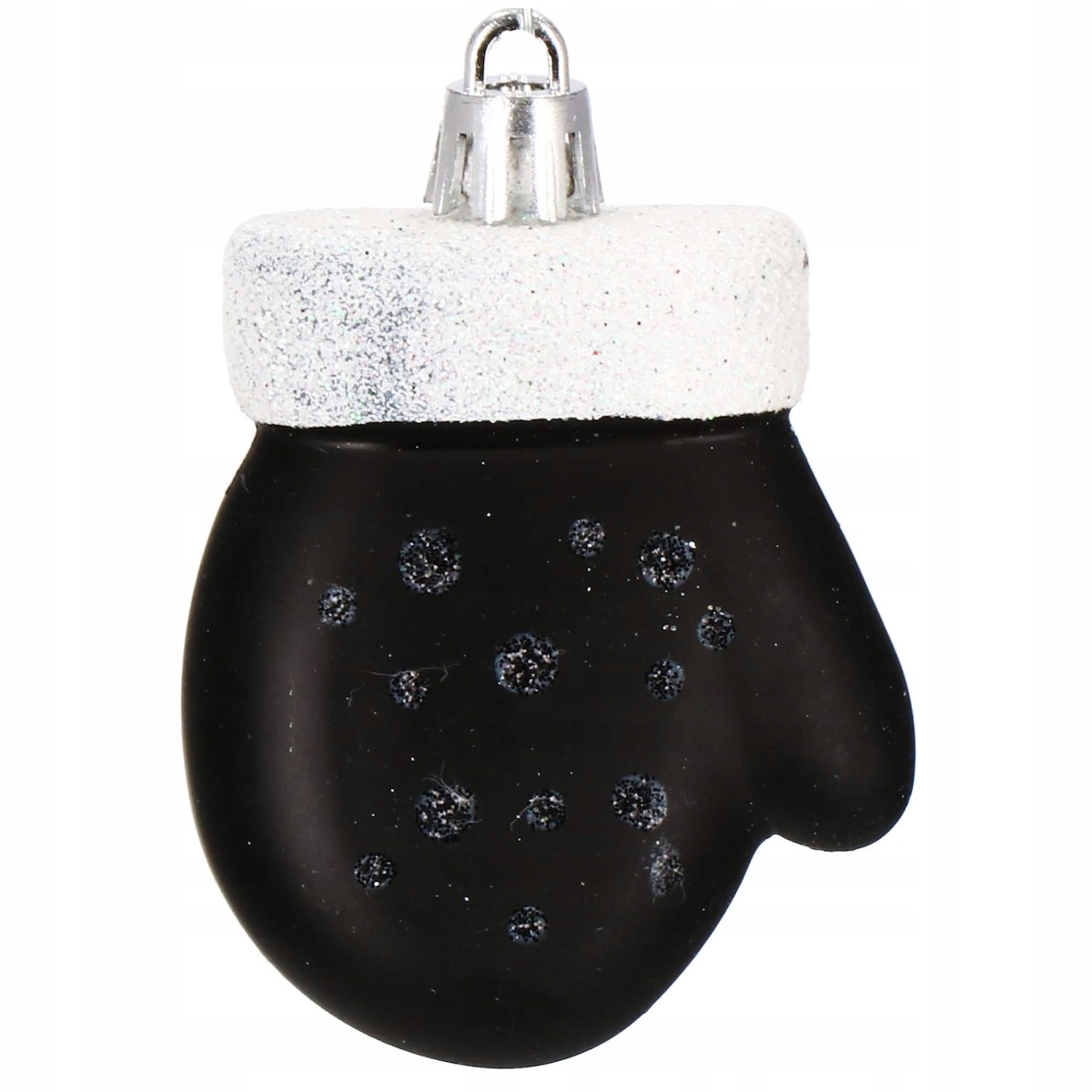 Set globuri si decoratiuni de Craciun, 77 piese, diverse dimensiuni, negru [8]