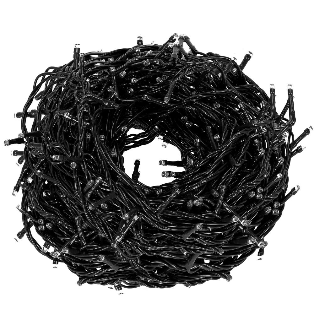 Instalatie lumini pentru bradul de Craciun, 25,5 metri, 300 LED-uri cu flash, albastru [7]