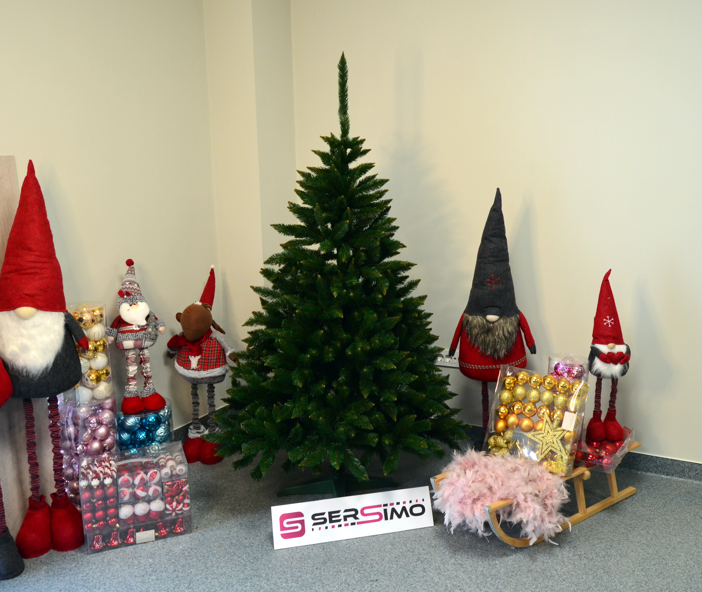 Brad artificial Christmas Deluxe by Sersimo, Himalaya, 180cm [10]