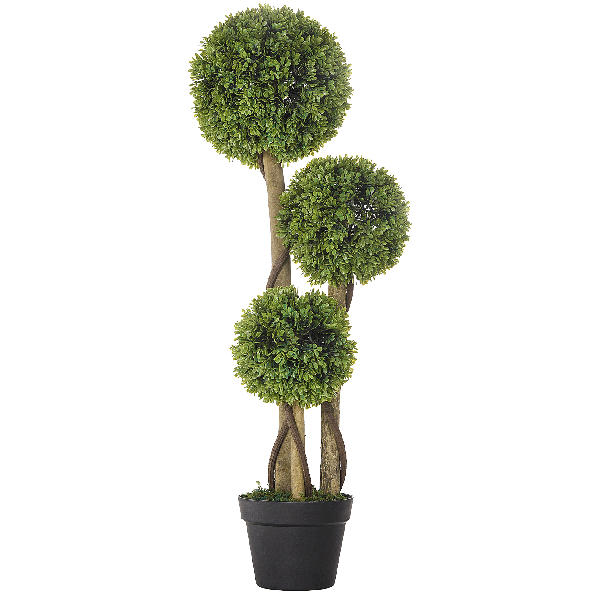 Living & hol -  Planta Artificiala Buxus Sferic - Ghiveci Decor Interior & Exterior