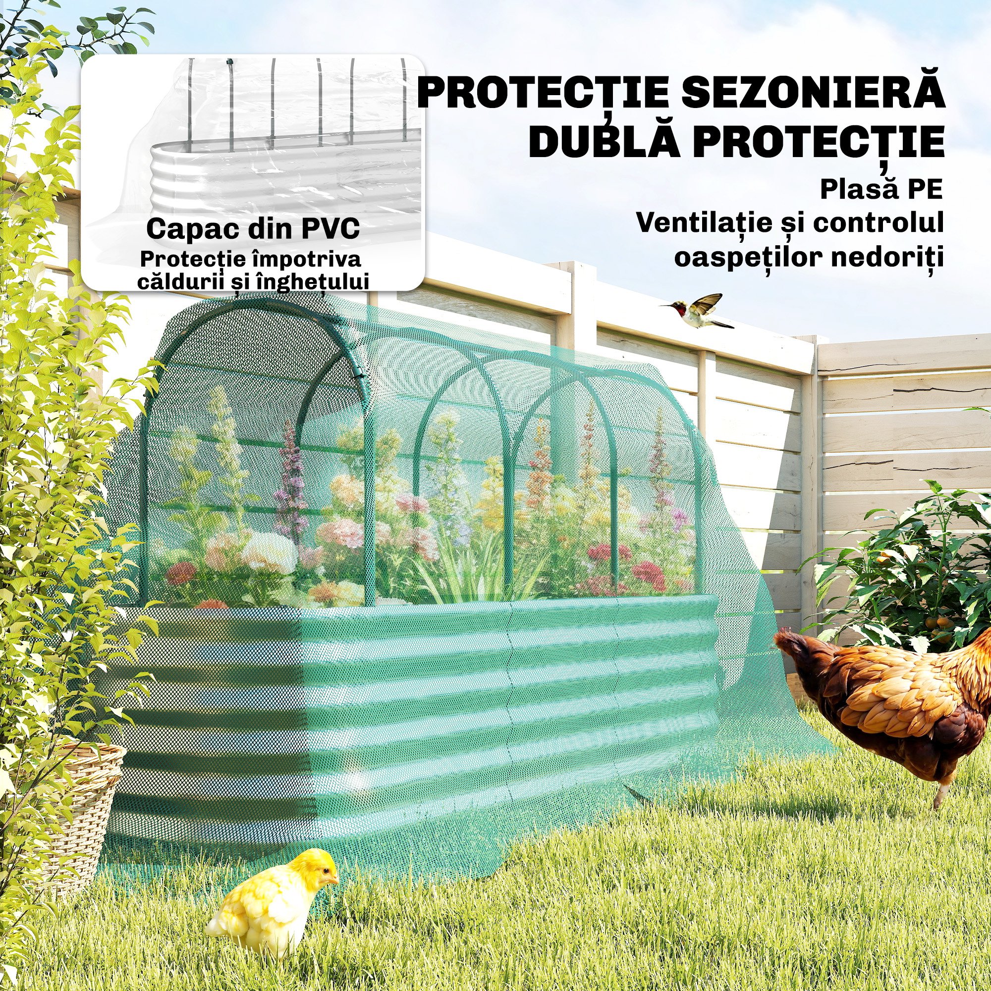  Strat inaltat de Gradina cu Sera si Jardiniera [4]