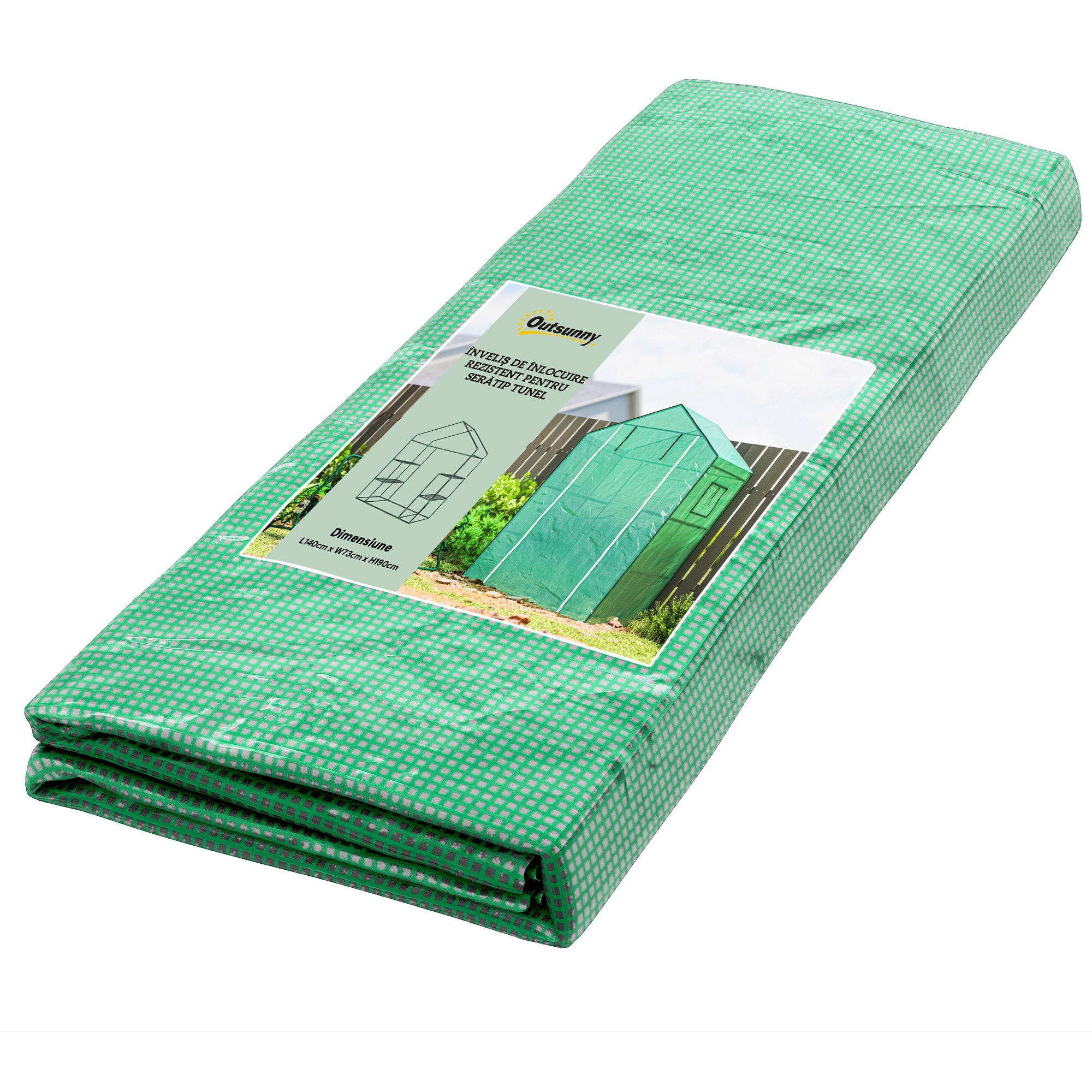 Gradina & balcon -  Husa de Rezerva pentru Sera Tunel, Verde