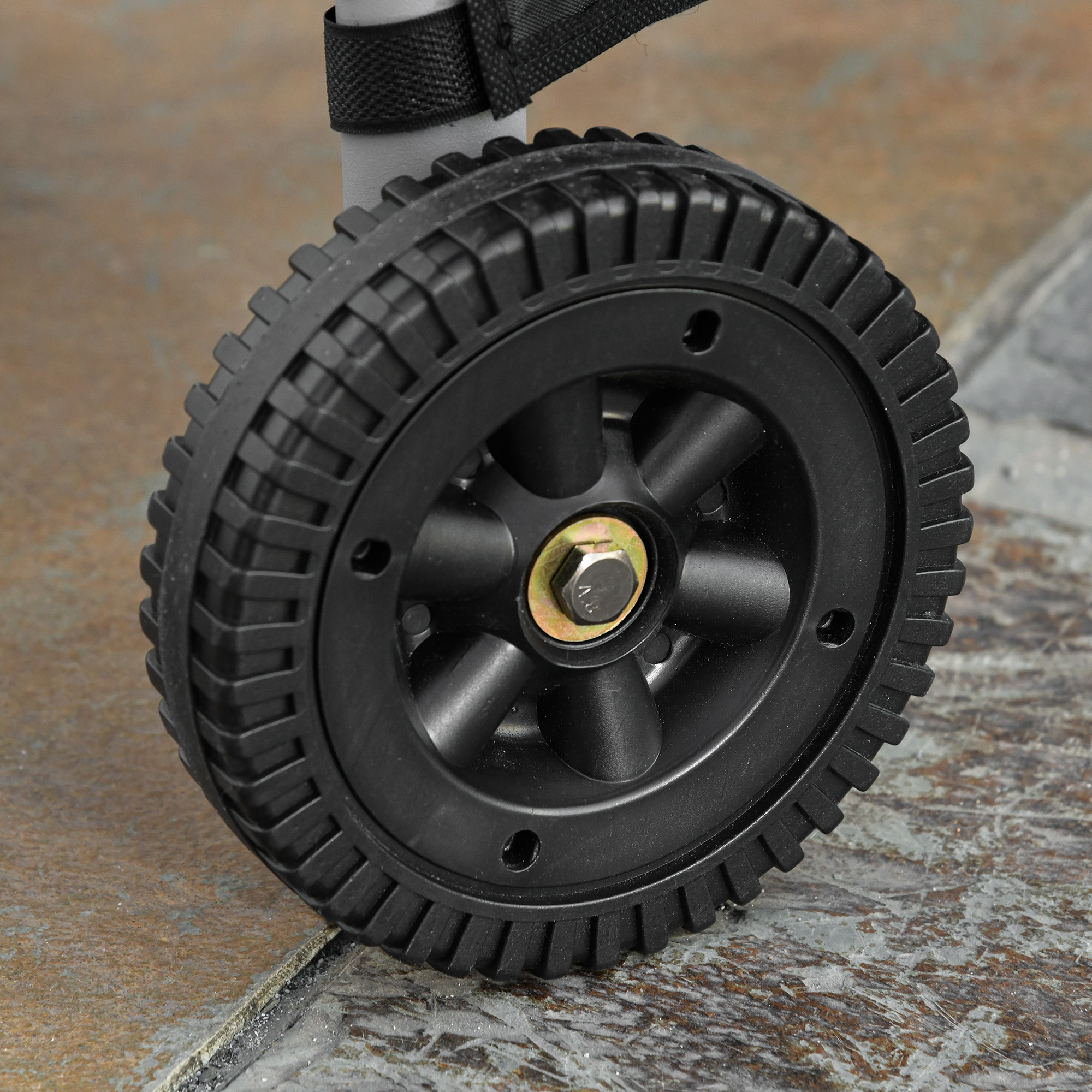  Gratar pe gaz cu Capac si 2 Arzatoare cu o putere totala de 5,6 kW, Gratar din Otel cu Roti si Rafturi, 104x49x99cm Negru [7]