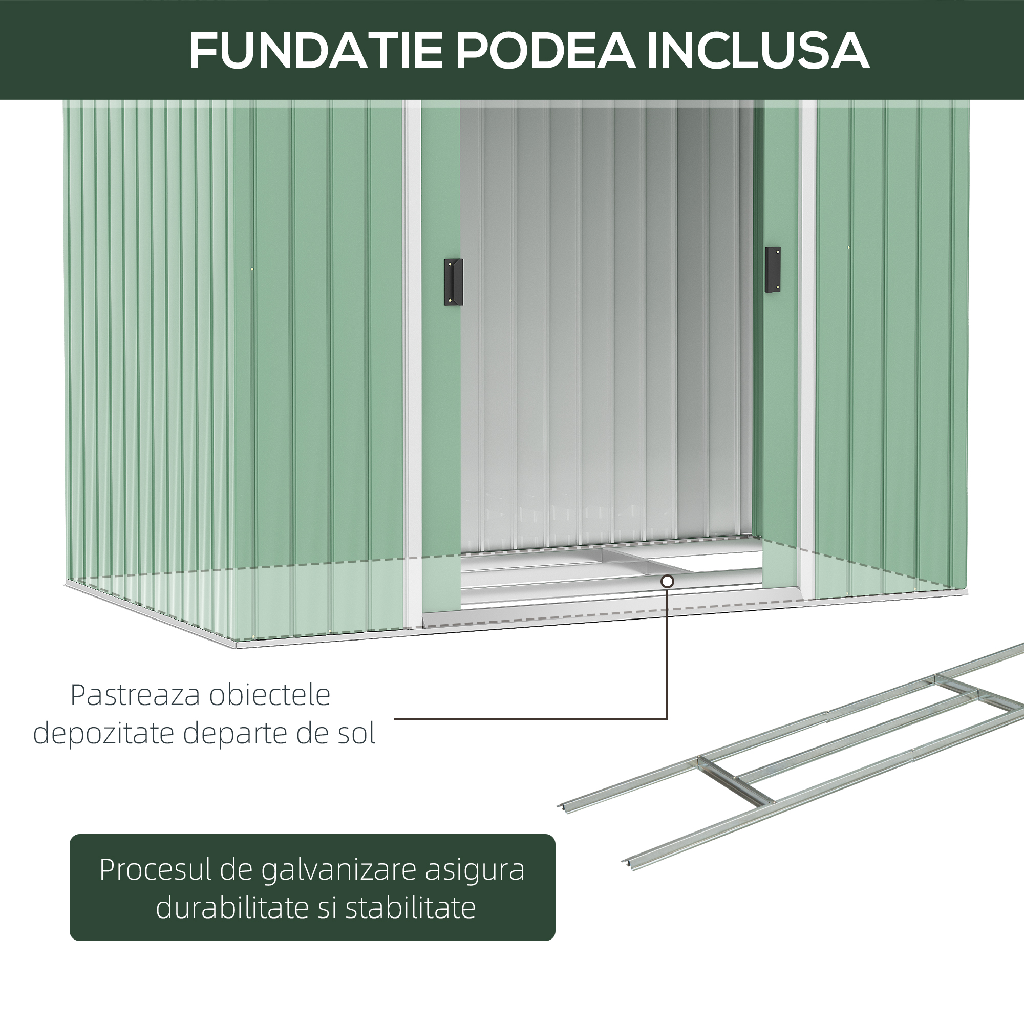  Sopron de Gradina pentru Depozitare Unelte [6]