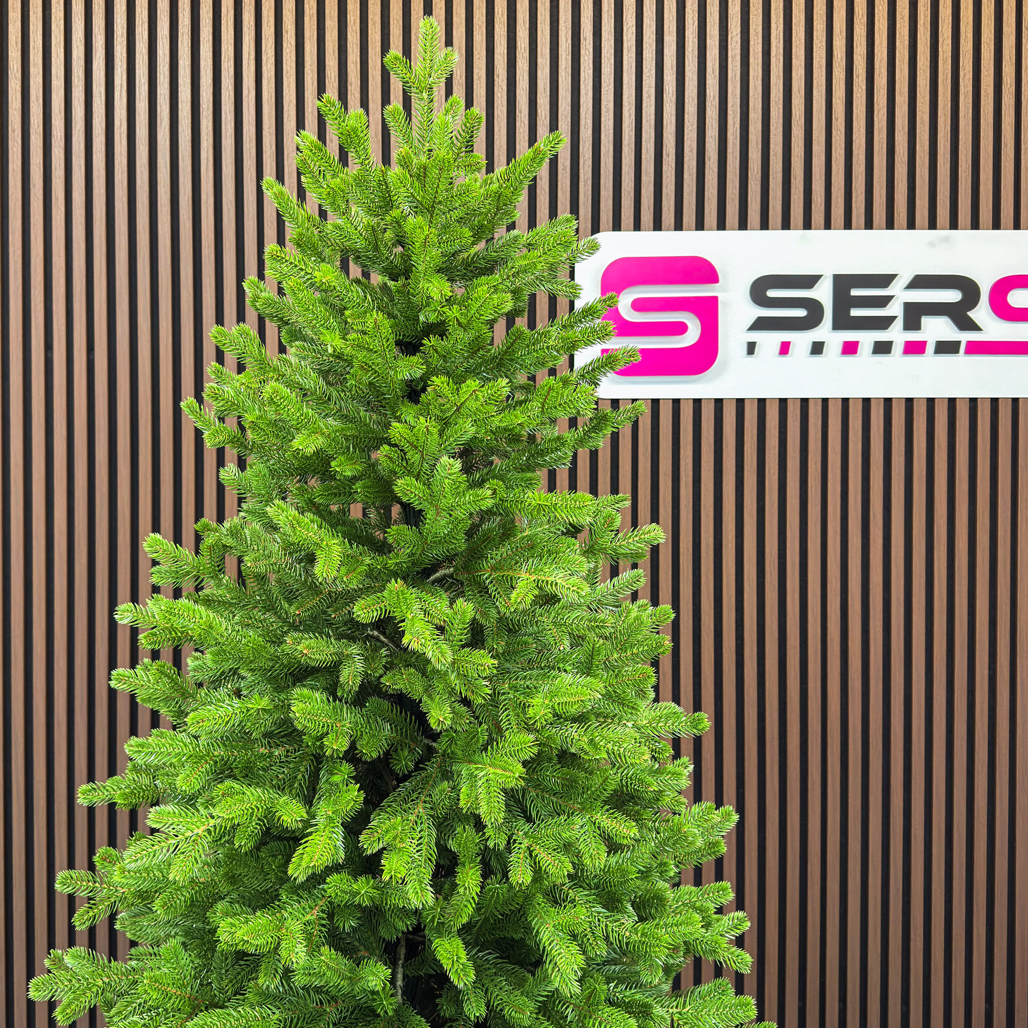 Brad artificial Sersimo, Alindra Elite, verde, integral 3D, 210 cm [12]