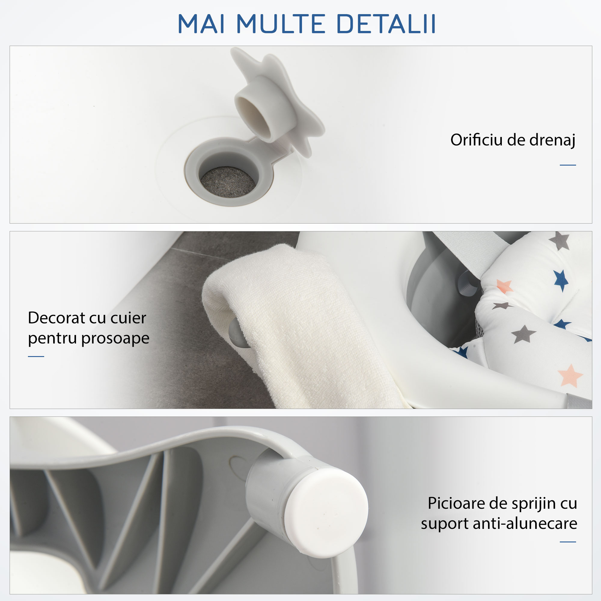  Cadita Pliabila Bebelusi - Cu Perna & Indicator Temperatura [6]