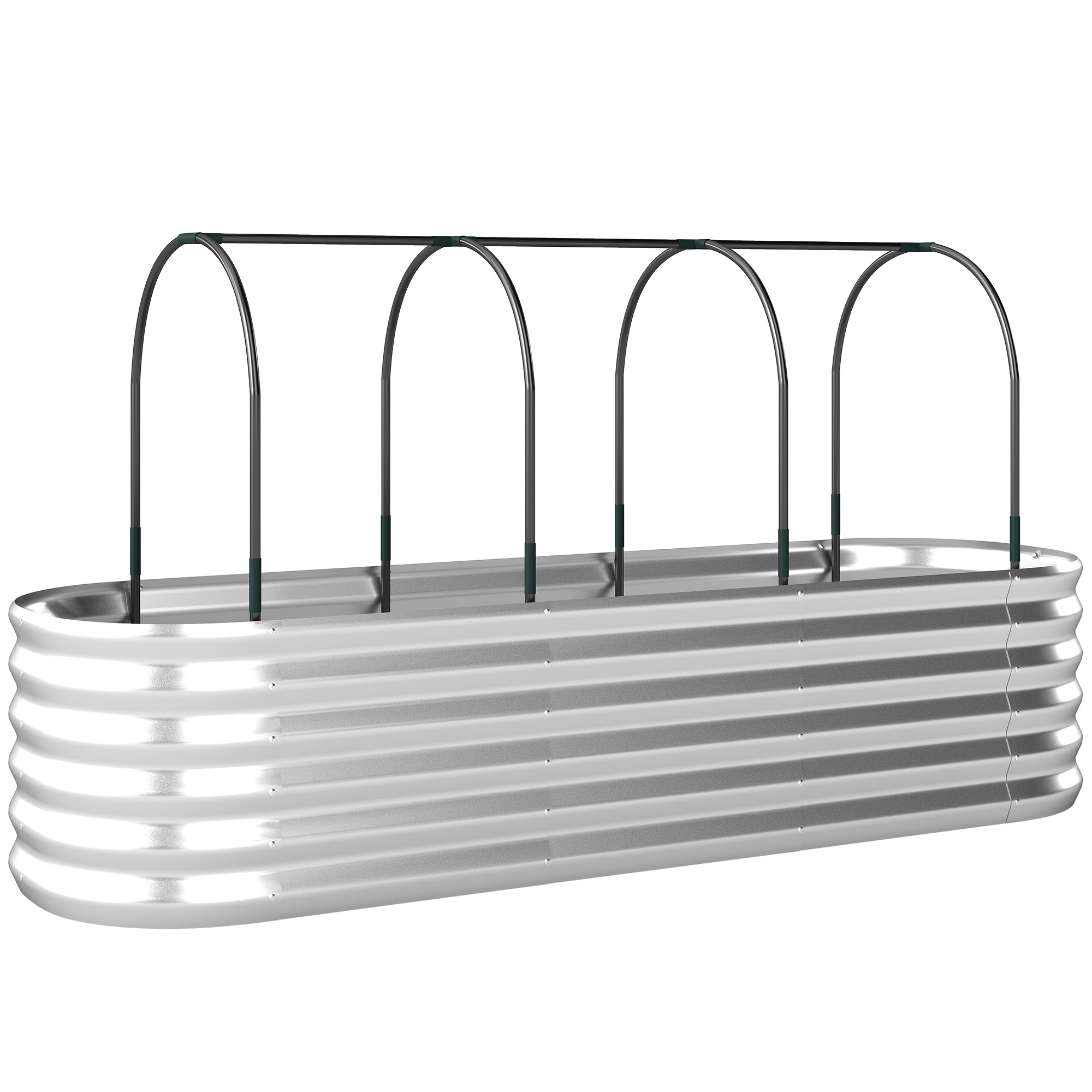 Living & hol -  Strat inaltat de Gradina cu Sera si Jardiniera