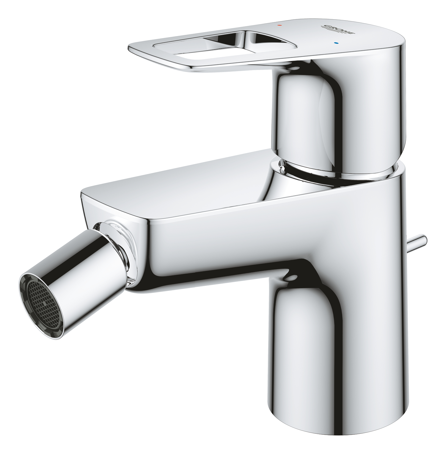 Baterie bideu Grohe 23338001, Bauloop, tip comanda monocomanda, marime s, tip instalare pe bideu, crom [1]