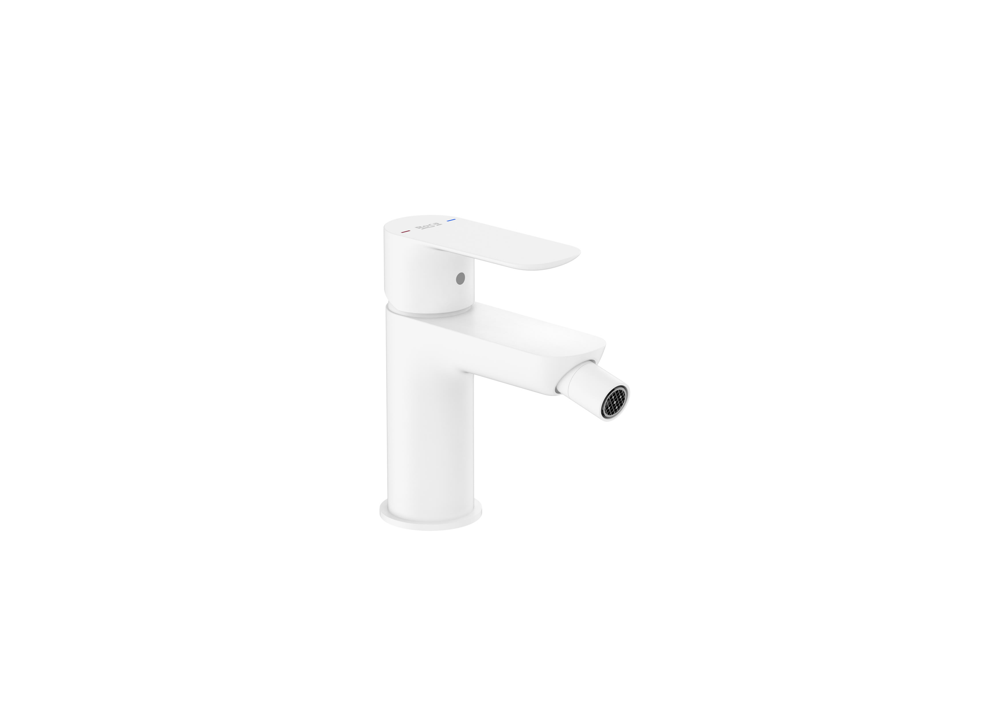 Baterii sanitare - Baterie bideu Roca A5A626EB00, Cala, tip comanda monocomanda, marime s, compatibil cu instalatii sanitare standard, alb