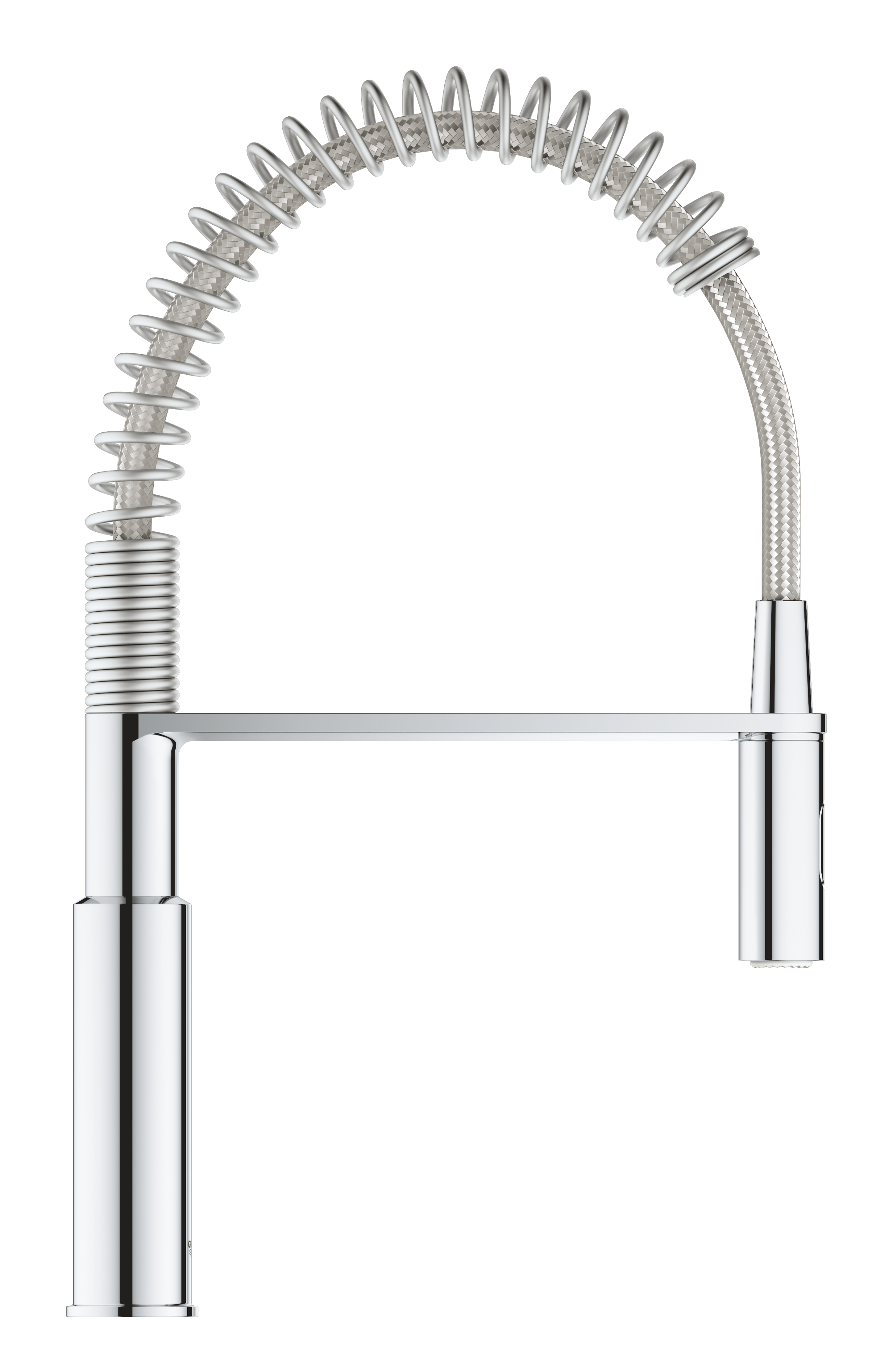 Baterie bucatarie Grohe 30361000, bucatarie Get, tip comanda monocomanda, marime extra inalta, forma pipa tip c, crom [2]