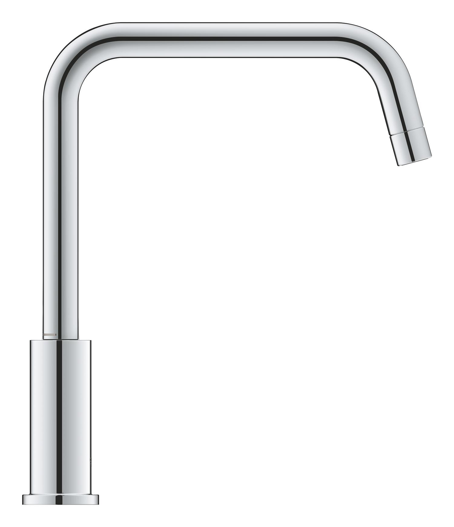 Baterie bucatarie Grohe 30630000, Start, tip comanda monocomanda, marime inalta, forma pipa tip u, crom [3]