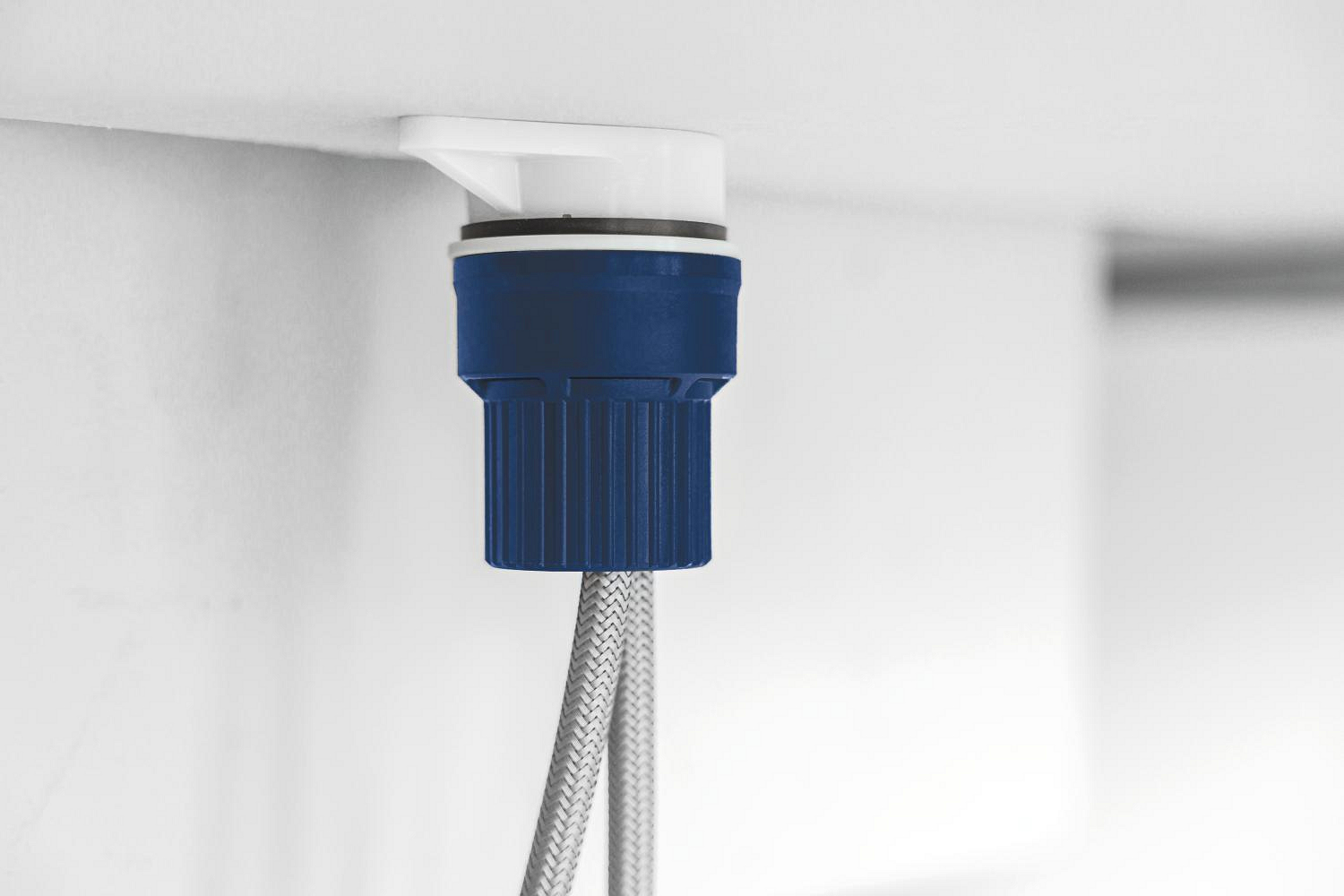Baterie bucatarie Grohe 30569000, StartFlow, tip comanda monocomanda, marime inalta, forma pipa tip c, crom [8]