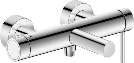 Baterii sanitare - Baterie cada Duravit CE5230000010, Circle, montaj pe perete, tip incastrare aparent, tip comanda monocomanda, crom