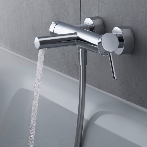 Baterie cada Duravit CE5230000010, Circle, montaj pe perete, tip incastrare aparent, tip comanda monocomanda, crom [1]