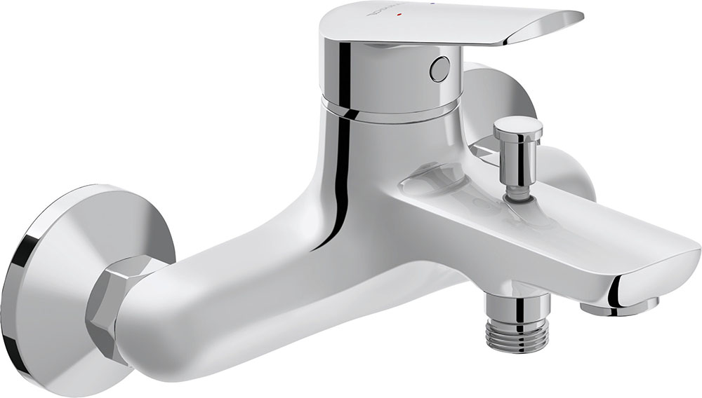 Baterii sanitare - Baterie cada Duravit N15230000010, DuraStyle, montaj pe perete, tip incastrare aparent, tip comanda monocomanda, crom