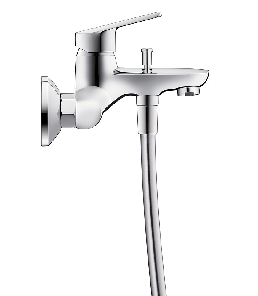 Baterie cada Duravit N15230000010, DuraStyle, montaj pe perete, tip incastrare aparent, tip comanda monocomanda, crom [1]