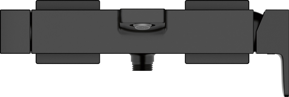 Baterie cada Duravit MH5230000046, Manhattan, montaj pe perete, tip incastrare aparent, tip comanda monocomanda, negru [1]