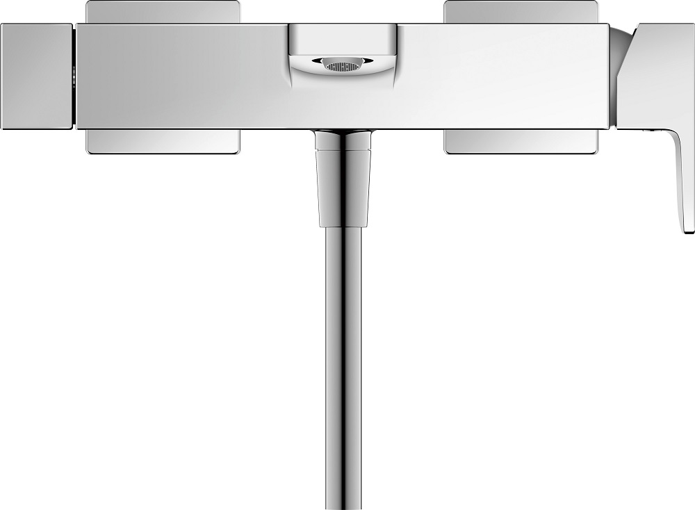 Baterie cada Duravit MH5230000010, Manhattan, montaj pe perete, tip incastrare aparent, tip comanda monocomanda, crom [2]