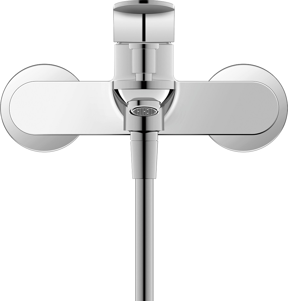 Baterie cada Duravit WA5230000010, Wave, montaj pe perete, tip incastrare aparent, tip comanda monocomanda, crom [2]