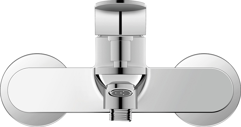 Baterie cada Duravit WA5230000010, Wave, montaj pe perete, tip incastrare aparent, tip comanda monocomanda, crom [1]