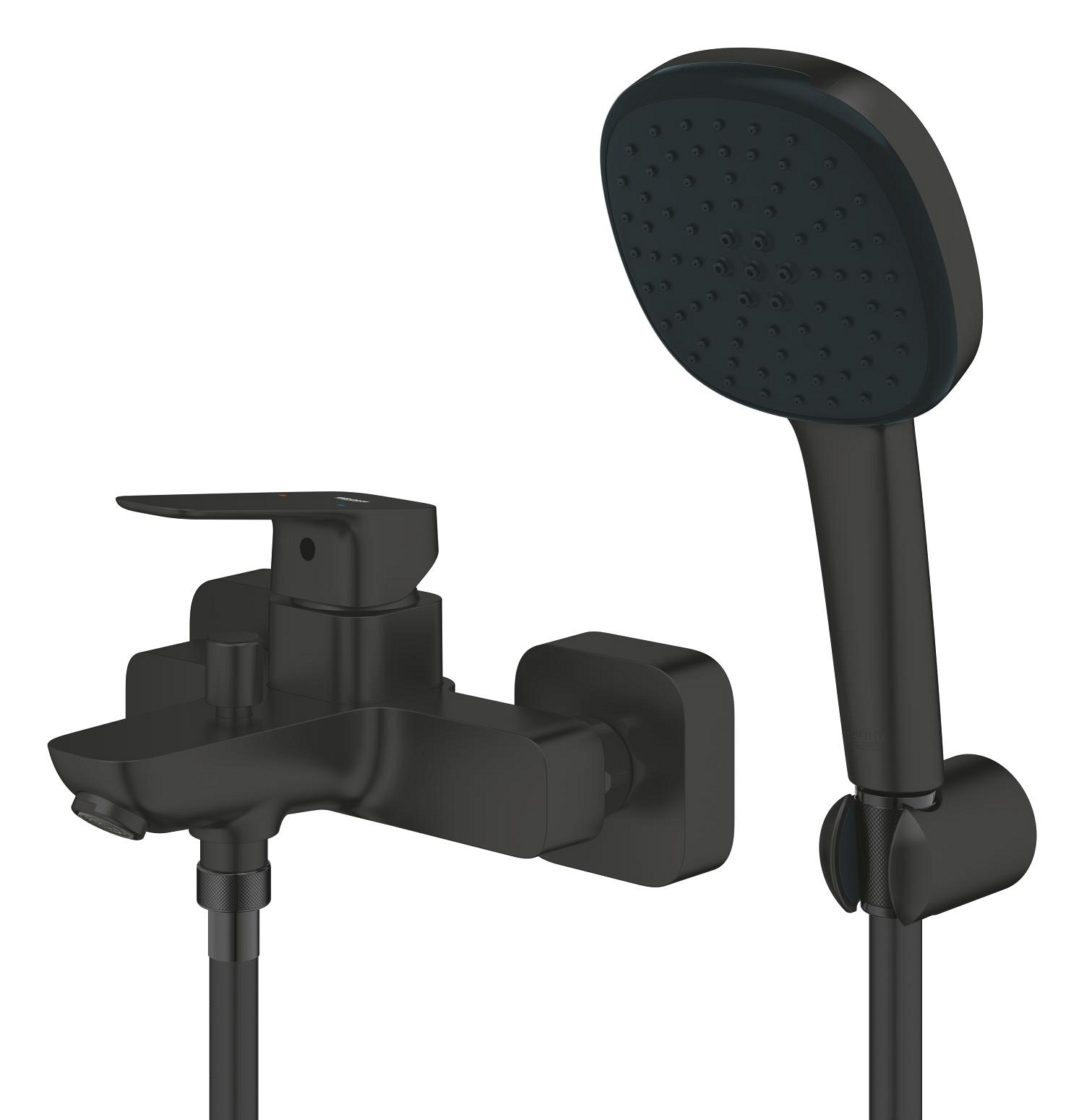 Baterie cada Grohe 1018142430, Cubeo, montaj pe perete, tip incastrare aparent, tip comanda monocomanda, negru [1]