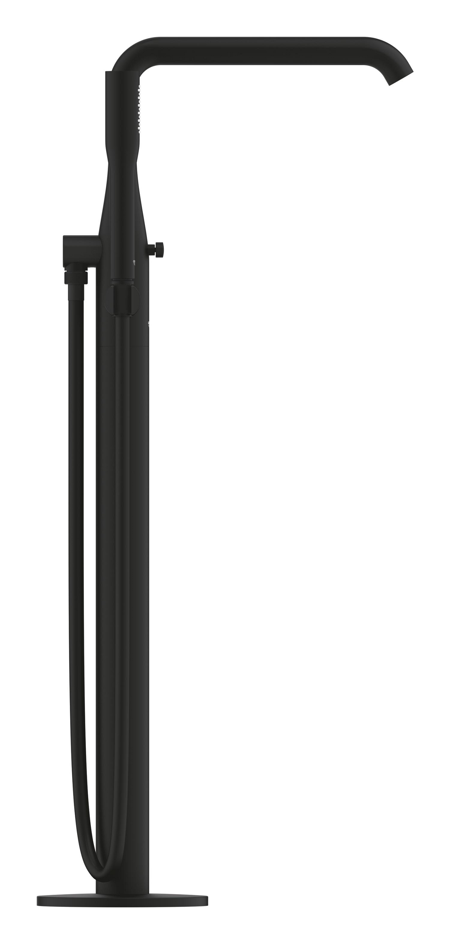 Baterie cada Grohe 25248KF1, Essence, montaj pe podea, tip incastrare aparent, tip comanda monocomanda, negru [1]
