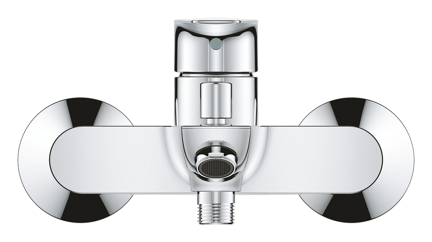 Baterie cada Grohe 24198001, Start Edge, montaj pe perete, tip incastrare aparent, tip comanda monocomanda, crom [4]