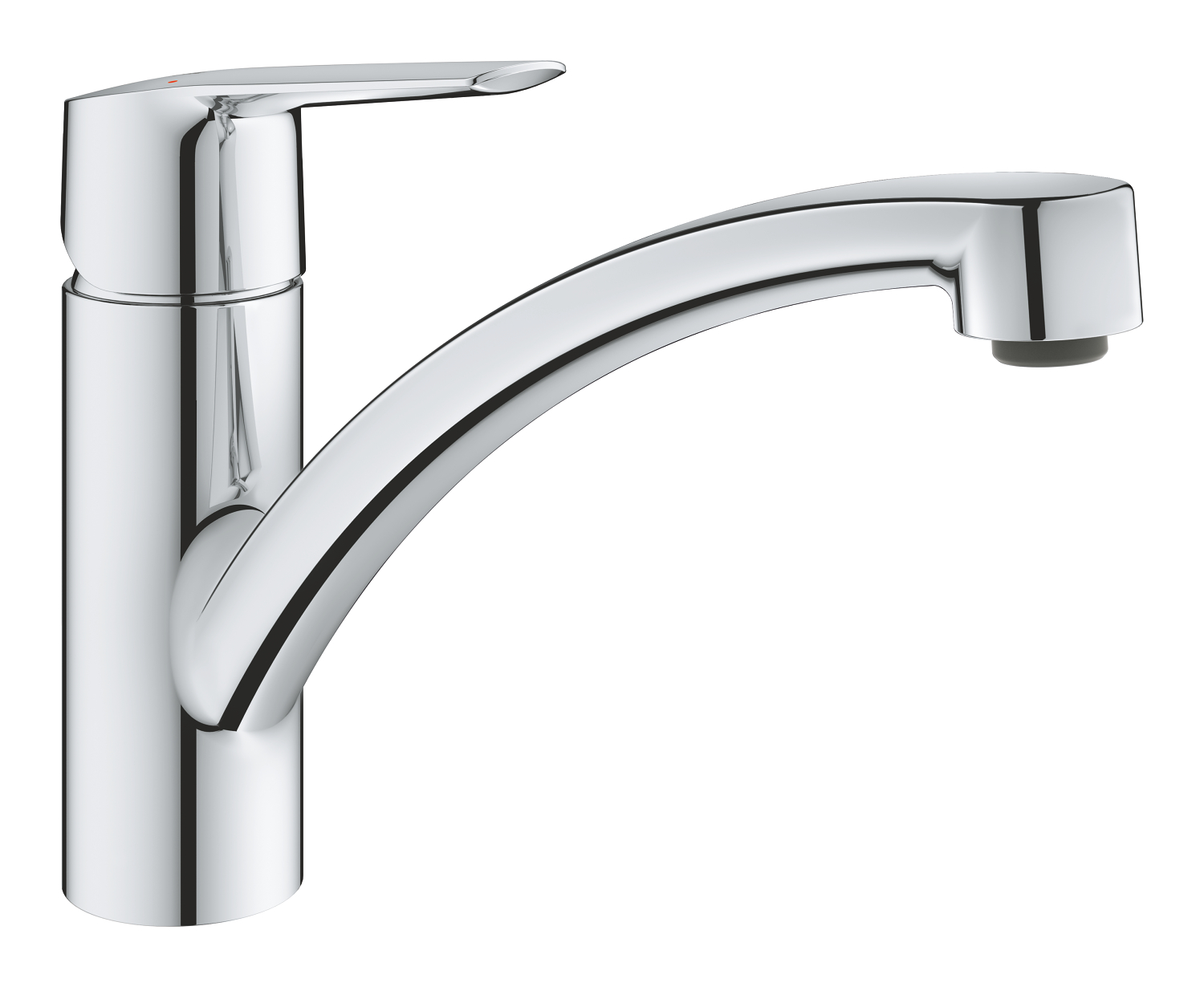 Baie - Baterie bucatarie Grohe 30530002, bucatarie Start, tip comanda monocomanda, marime medie, forma pipa tip c, crom