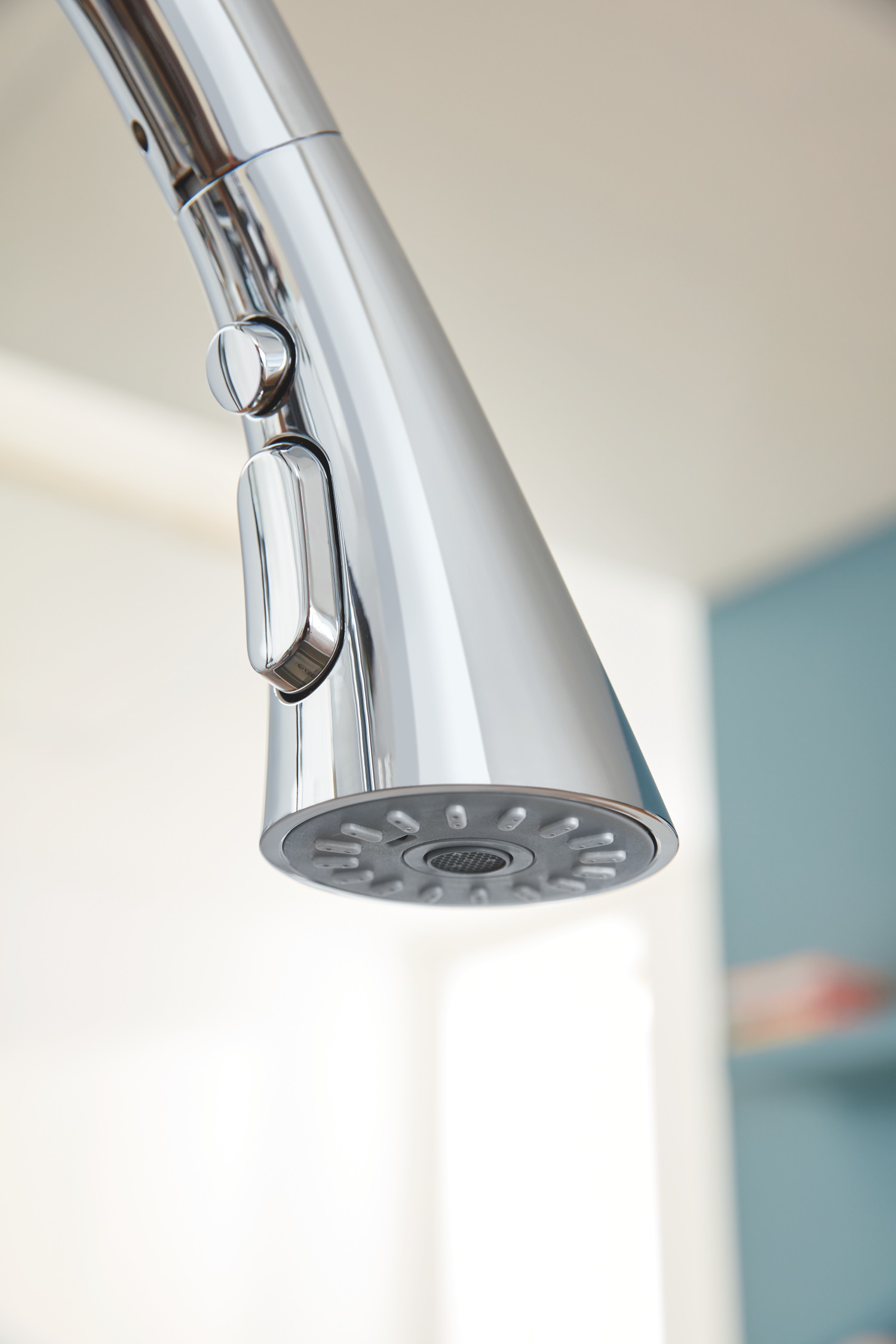 Baterie bucatarie Grohe 32294002, bucatarie Zedra, tip comanda monocomanda, marime inalta, forma pipa tip c, crom [14]