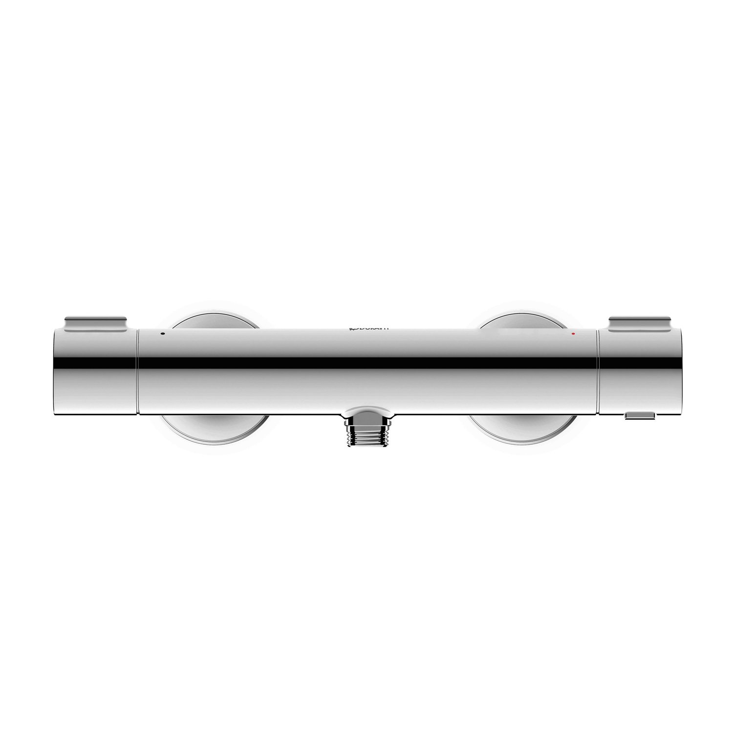 Baterie dus Duravit TH4220000010, tip incastrare aparent, tip comanda dubla comanda, termostat, crom [1]