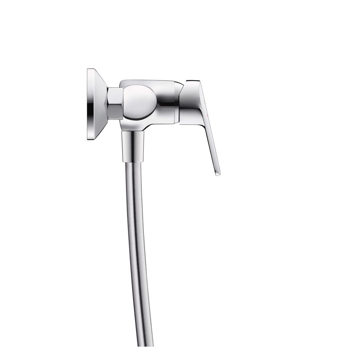Baterie dus Duravit N14230000010, DuraStyle, tip incastrare aparent, compatibil cu instalatii sanitare standard, crom [2]