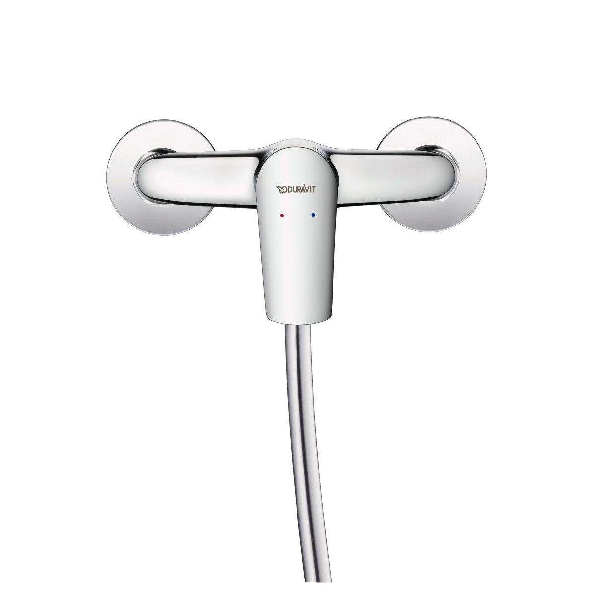 Baterie dus Duravit N14230000010, DuraStyle, tip incastrare aparent, compatibil cu instalatii sanitare standard, crom [1]