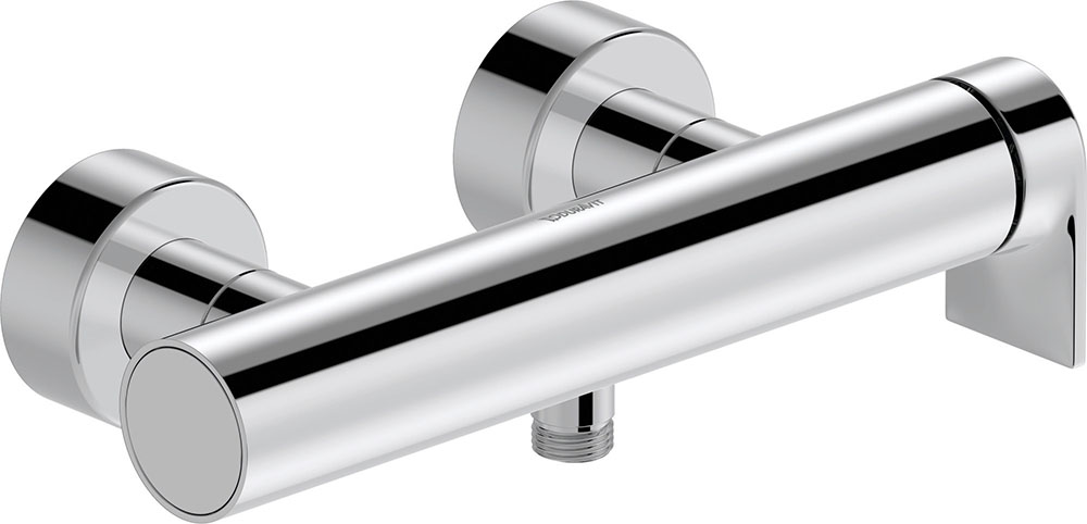 Baterii sanitare - Baterie dus Duravit TU4230000010, Tulum, tip incastrare aparent, compatibil cu instalatii sanitare standard, crom