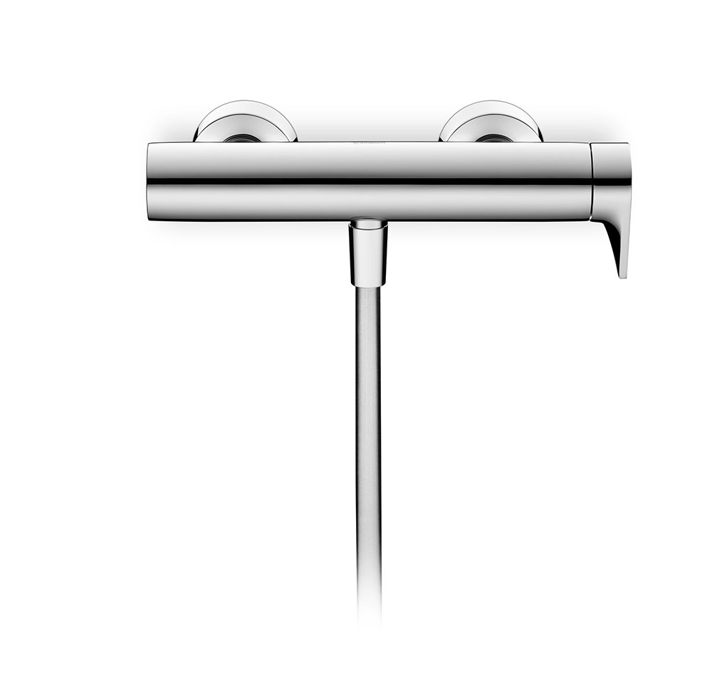 Baterie dus Duravit TU4230000010, Tulum, tip incastrare aparent, compatibil cu instalatii sanitare standard, crom [1]
