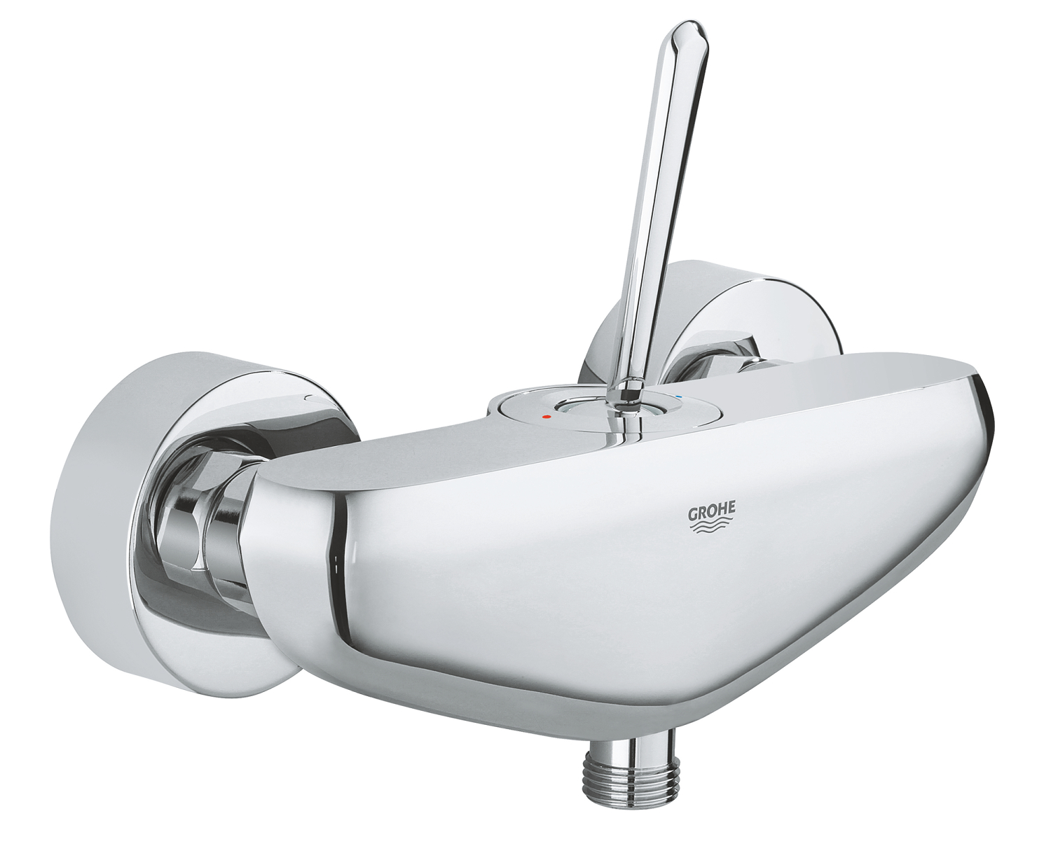 Baterii sanitare - Baterie dus Grohe 23430000, Eurodisc Joy, diametru 0 mm, inaltime suport para dus mm 0, numar functii para dus 0, crom