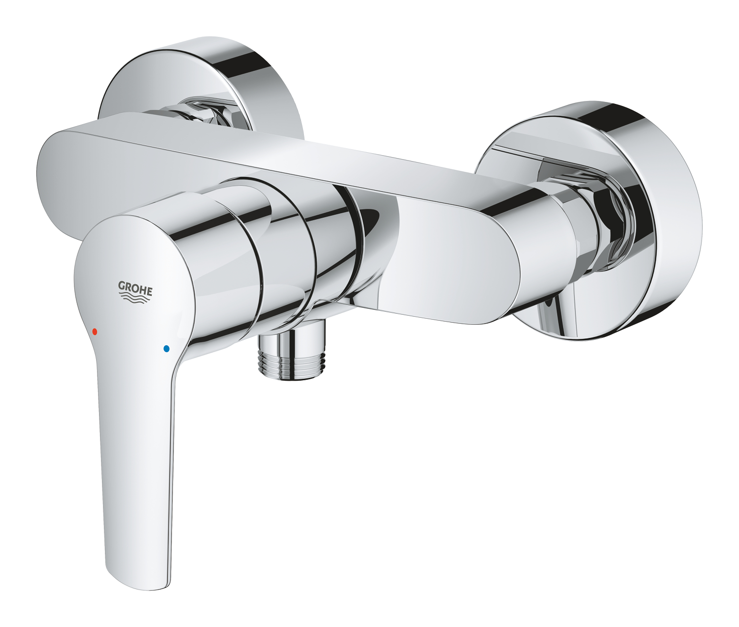 Baterie dus Grohe 24208002, Start, tip incastrare aparent, tip comanda monocomanda, numar orificii instalare 2, crom [2]