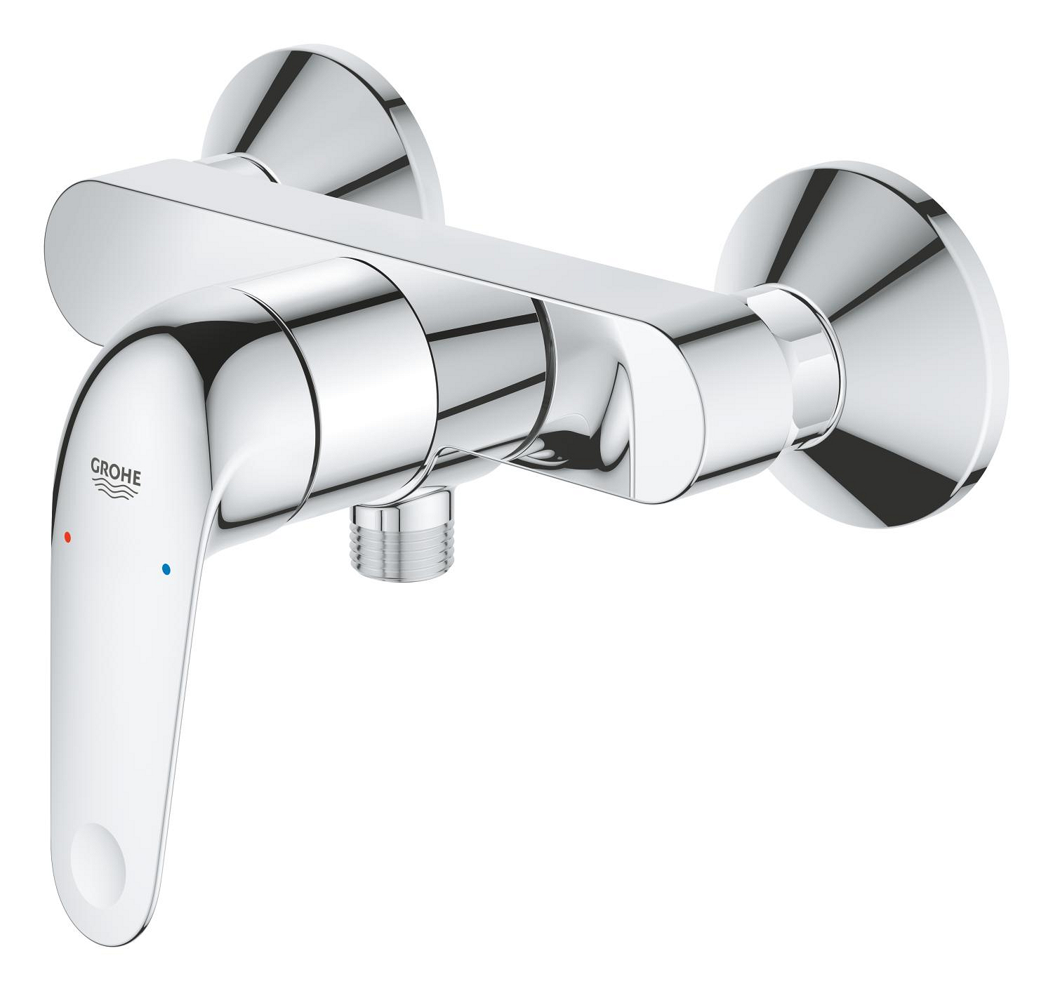 Baterie dus Grohe 24333001, Swift, tip incastrare aparent, tip comanda monocomanda, numar orificii instalare 2, crom [4]