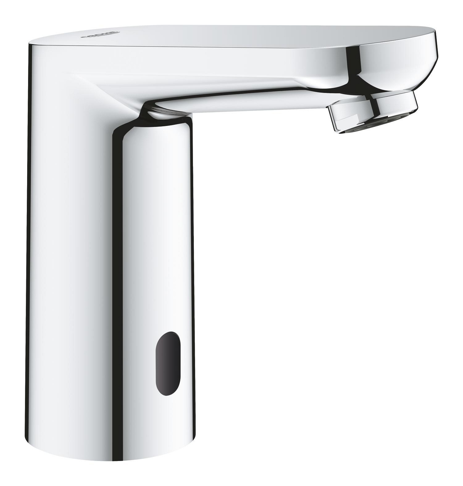 Baterii sanitare - Baterie cu senzor Grohe 36330002, infrarosu Eurosmart E, pentru lavoar, montaj pe lavoar, pe blat, crom