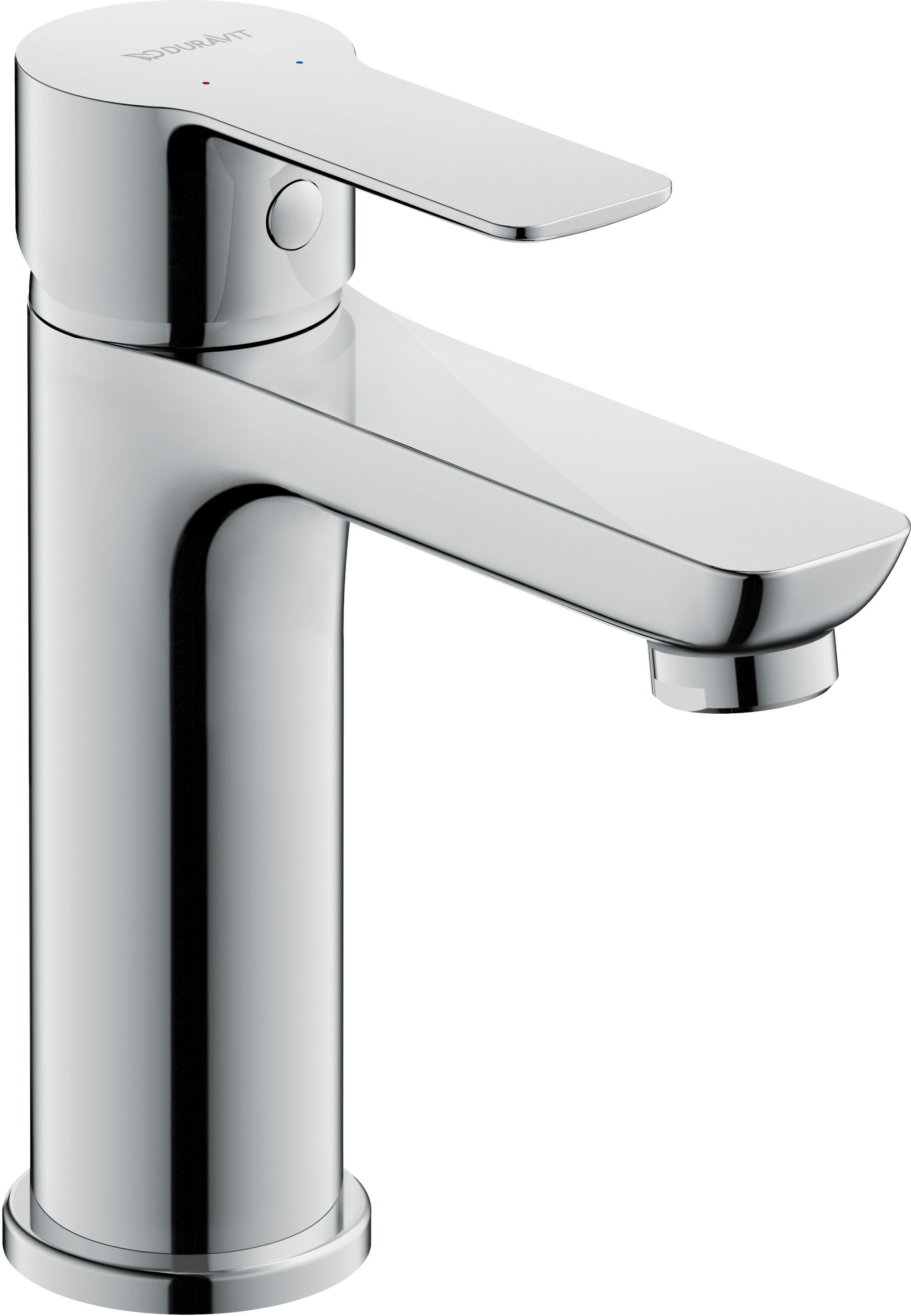 Baterii sanitare - Baterie pentru lavoar Duravit A11020002010, lavoar A.1, tip comanda monocomanda, marime m, tip instalare pe lavoar, crom