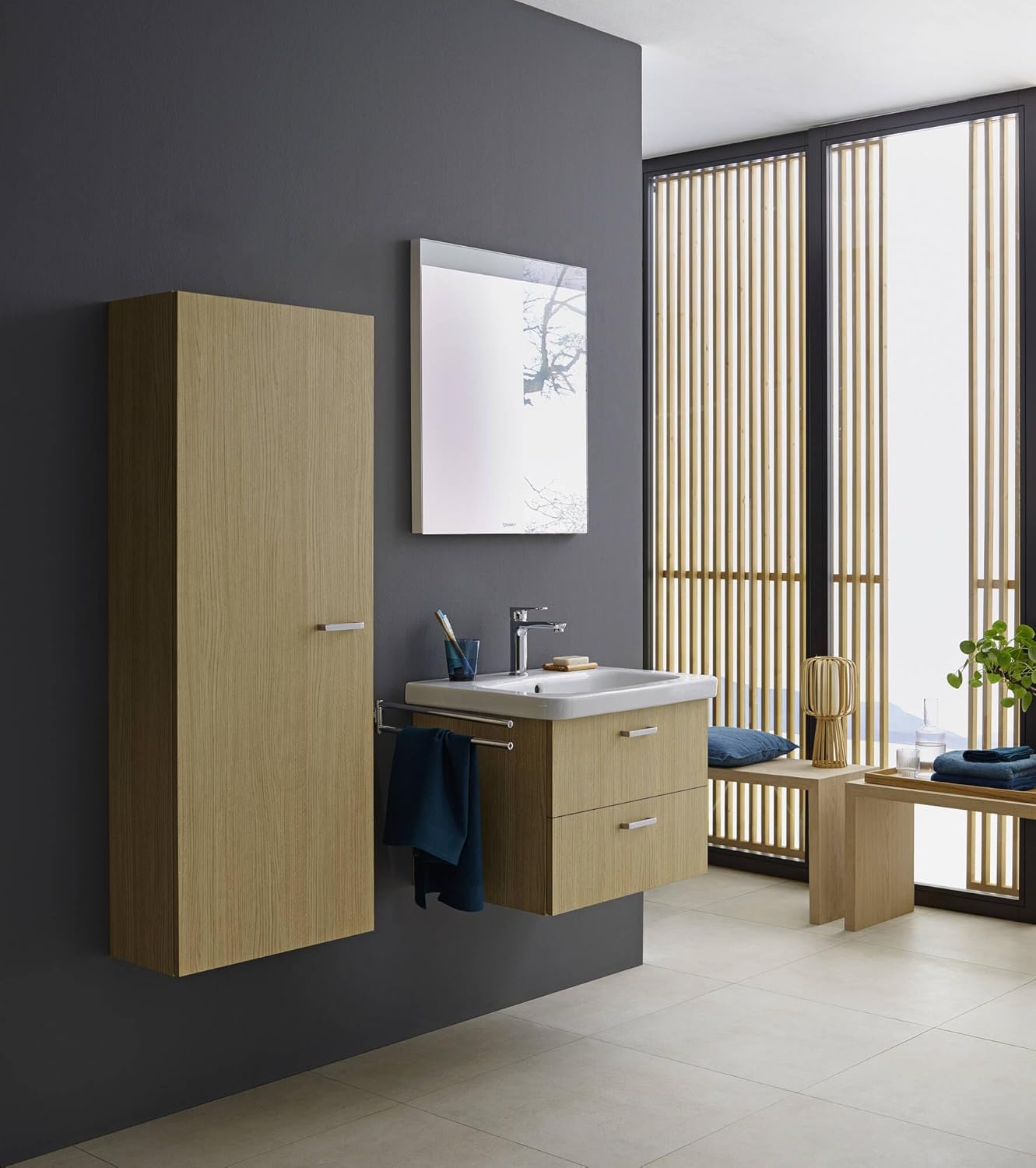 Baterie pentru lavoar Duravit A11020002010, lavoar A.1, tip comanda monocomanda, marime m, tip instalare pe lavoar, crom [7]
