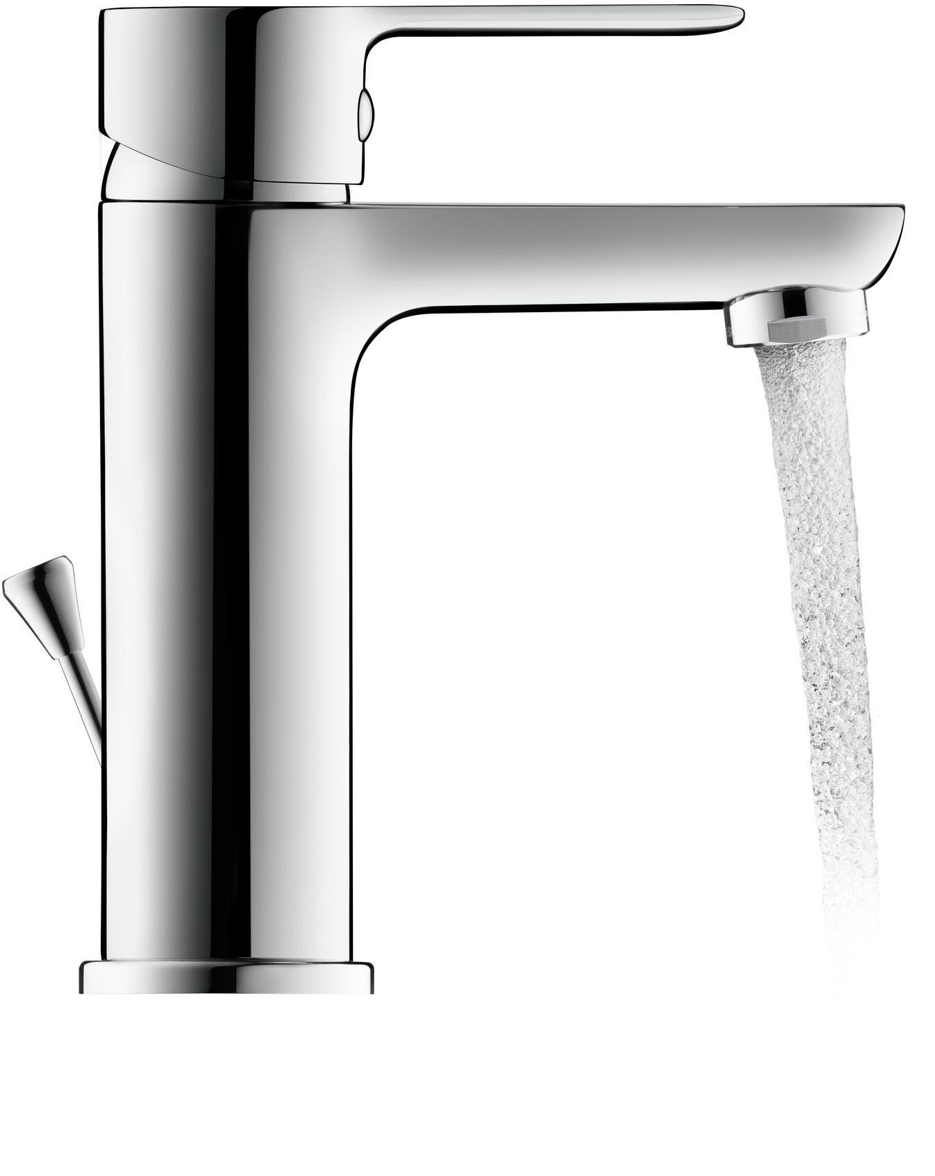 Baterie pentru lavoar Duravit A11020001010, lavoar A.1, tip comanda monocomanda, marime m, tip instalare pe lavoar, crom [3]