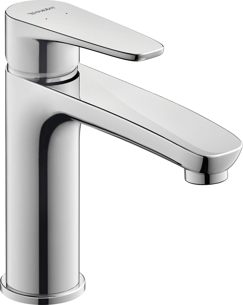 Baterii sanitare - Baterie lavoar Duravit B11020002010, B.1, tip comanda monocomanda, marime m, tip instalare pe lavoar, crom