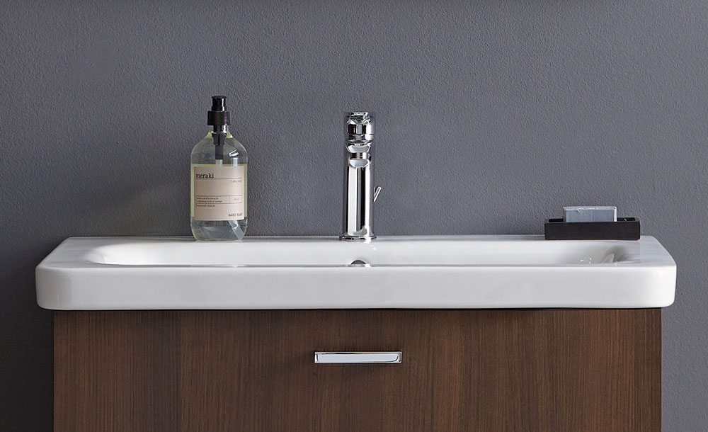 Baterie lavoar Duravit B11020001010, B.1, tip comanda monocomanda, marime m, tip instalare pe lavoar, crom [5]