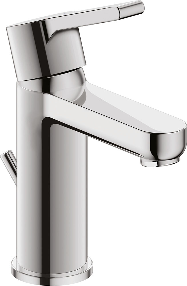 Baterie lavoar Duravit B21010001010, B.2, tip comanda monocomanda, marime m, tip instalare pe lavoar, crom [1]