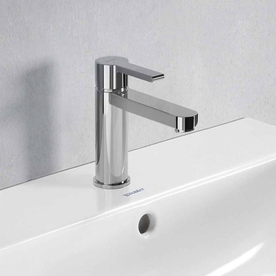 Baterie pentru lavoar Duravit B21020002010, lavoar B.2, tip comanda monocomanda, marime m, tip instalare pe lavoar, crom [10]