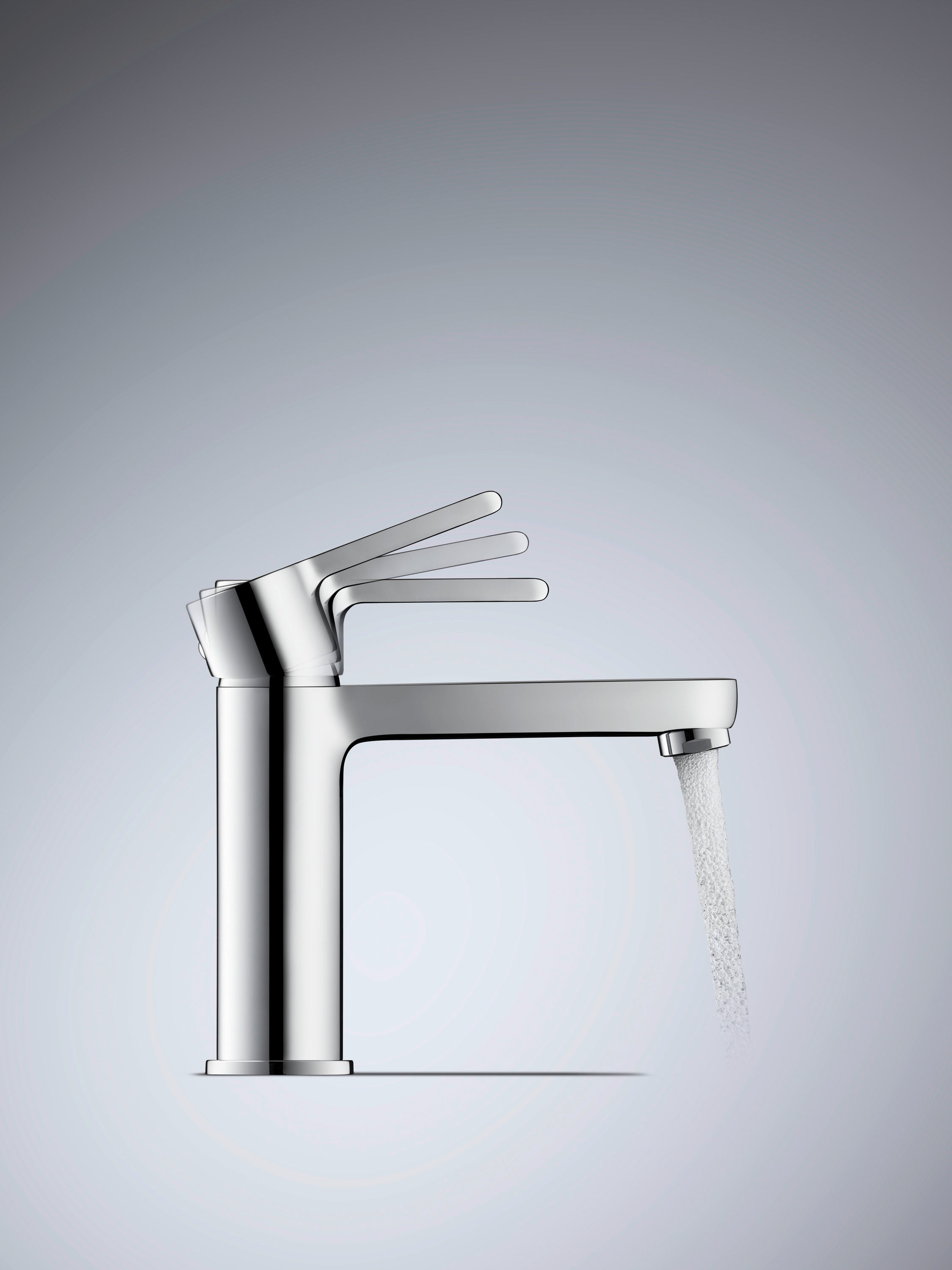 Baterie pentru lavoar Duravit B21020002010, lavoar B.2, tip comanda monocomanda, marime m, tip instalare pe lavoar, crom [8]