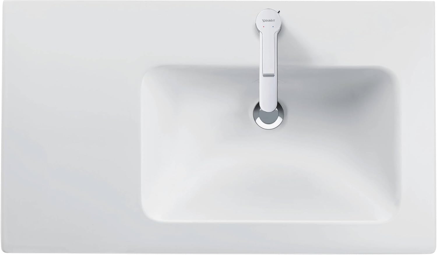 Baterie pentru lavoar Duravit B21020002010, lavoar B.2, tip comanda monocomanda, marime m, tip instalare pe lavoar, crom [19]