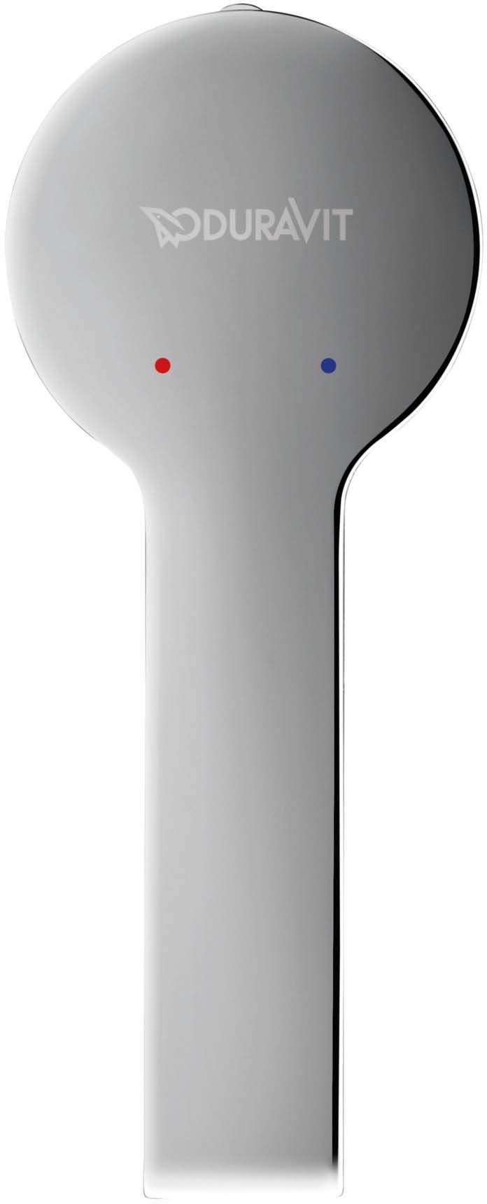 Baterie pentru lavoar Duravit B21020002010, lavoar B.2, tip comanda monocomanda, marime m, tip instalare pe lavoar, crom [7]