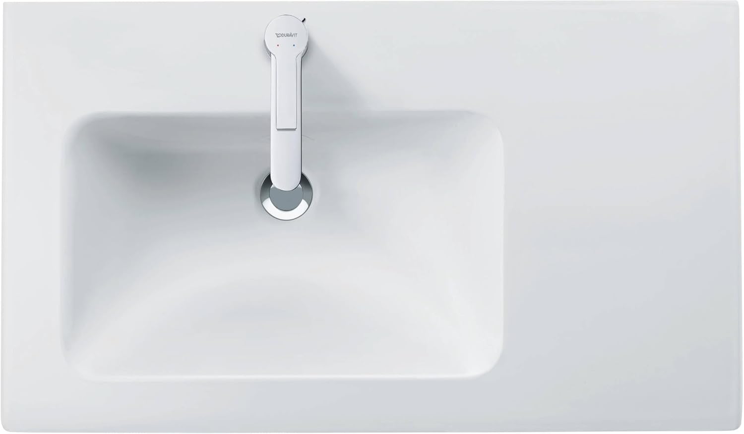 Baterie pentru lavoar Duravit B21020002010, lavoar B.2, tip comanda monocomanda, marime m, tip instalare pe lavoar, crom [18]