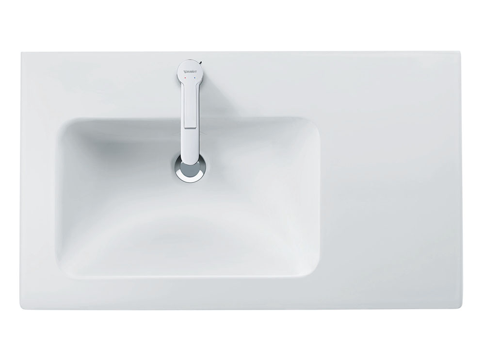 Baterie lavoar Duravit B21020001010, B.2, tip comanda monocomanda, marime m, tip instalare pe lavoar, crom [1]
